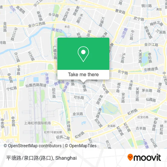 平塘路/泉口路(路口) map