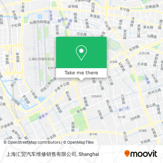 上海汇贸汽车维修销售有限公司 map