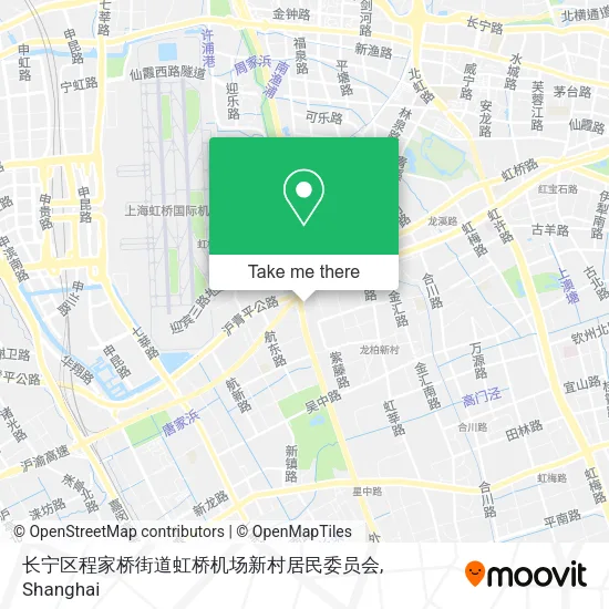 长宁区程家桥街道虹桥机场新村居民委员会 map