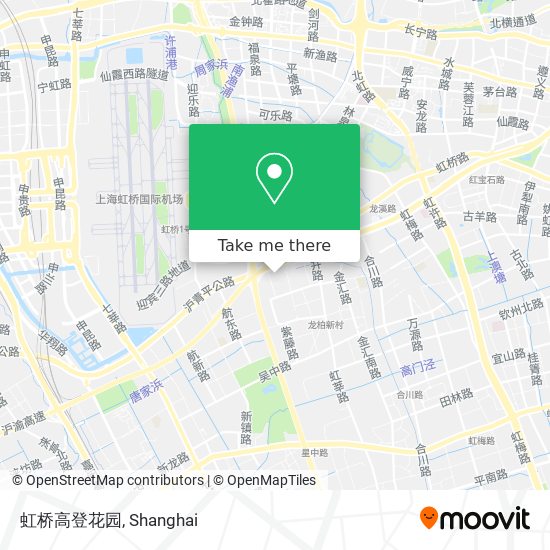 虹桥高登花园 map