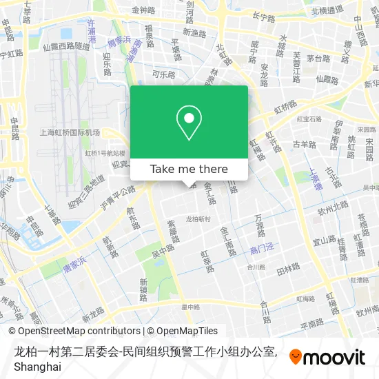 龙柏一村第二居委会-民间组织预警工作小组办公室 map