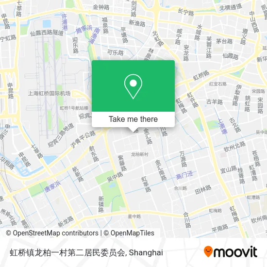 虹桥镇龙柏一村第二居民委员会 map