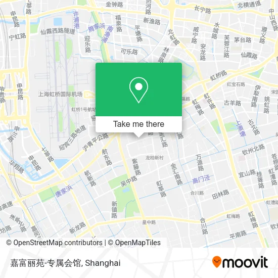 嘉富丽苑-专属会馆 map