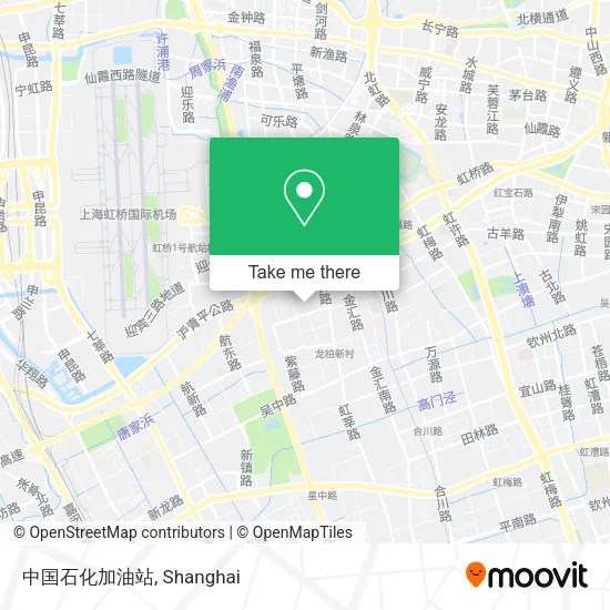 中国石化加油站 map