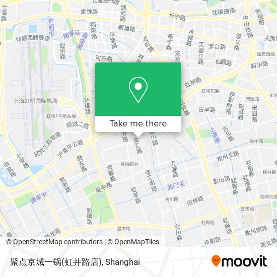 聚点京城一锅(虹井路店) map