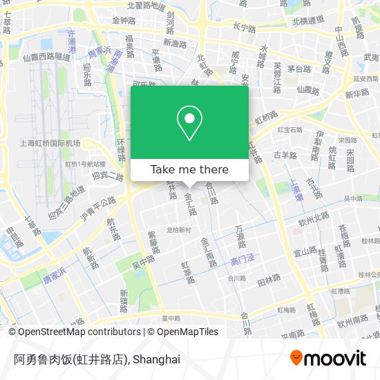 阿勇鲁肉饭(虹井路店) map
