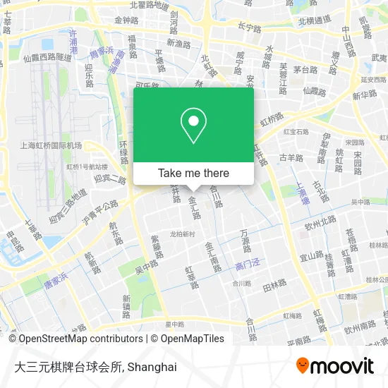 大三元棋牌台球会所 map