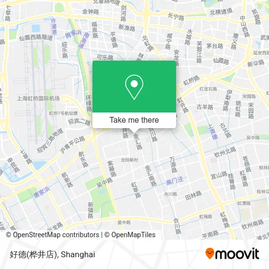 好德(桦井店) map