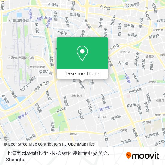 上海市园林绿化行业协会绿化装饰专业委员会 map
