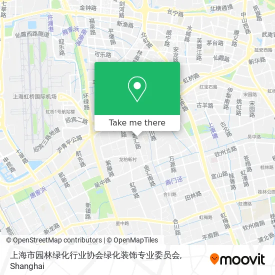 上海市园林绿化行业协会绿化装饰专业委员会 map