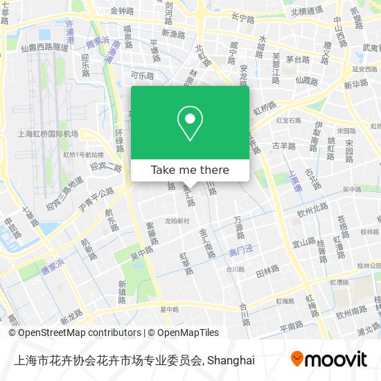 上海市花卉协会花卉市场专业委员会 map