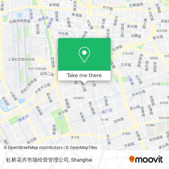 虹桥花卉市场经营管理公司 map