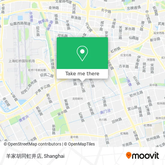 羊家胡同虹井店 map