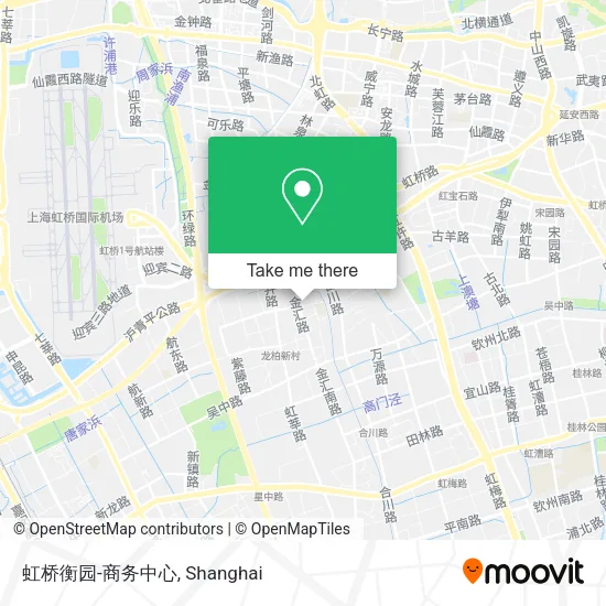 虹桥衡园-商务中心 map
