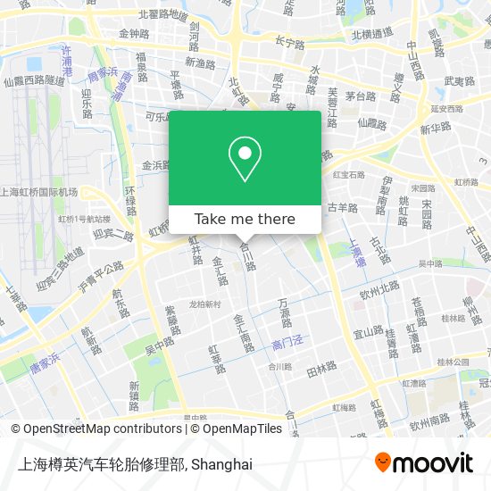 上海樽英汽车轮胎修理部 map