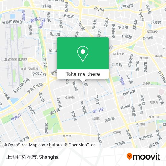 上海虹桥花市 map