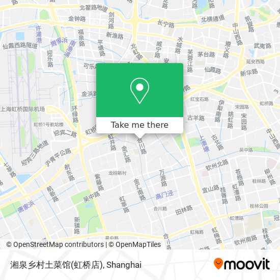 湘泉乡村土菜馆(虹桥店) map