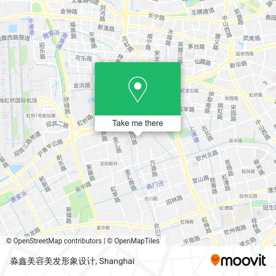 淼鑫美容美发形象设计 map