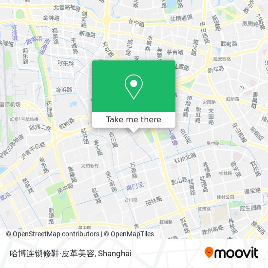 哈博连锁修鞋·皮革美容 map