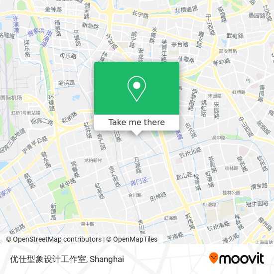 优仕型象设计工作室 map