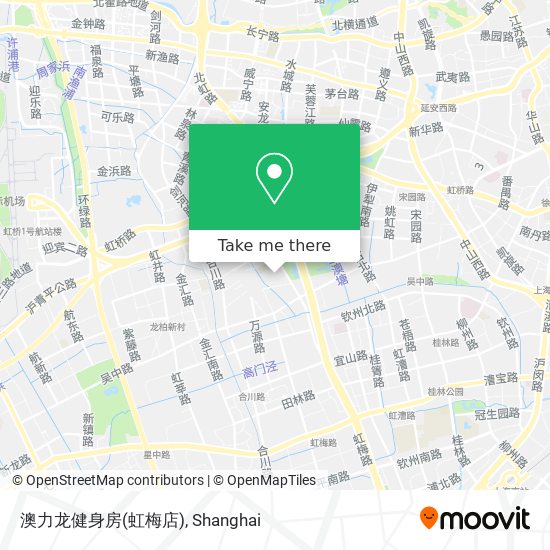 澳力龙健身房(虹梅店) map