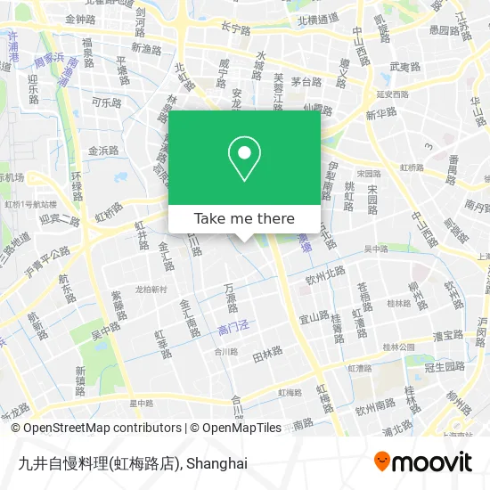 九井自慢料理(虹梅路店) map