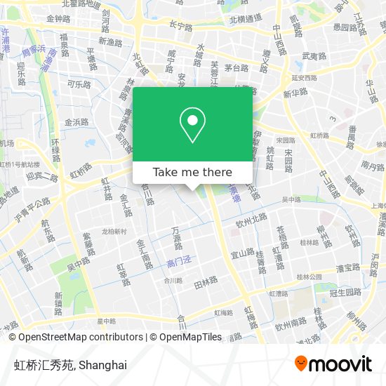 虹桥汇秀苑 map