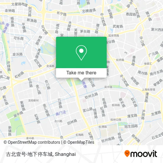 古北壹号-地下停车城 map