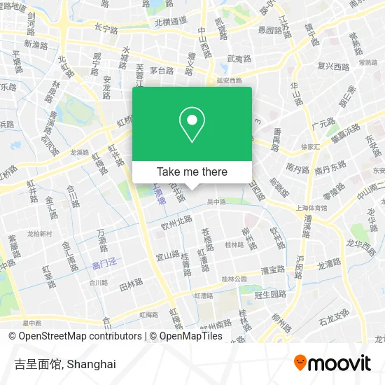 吉呈面馆 map