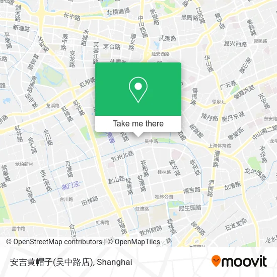 安吉黄帽子(吴中路店) map
