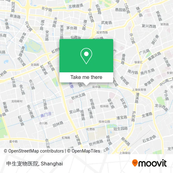 申生宠物医院 map