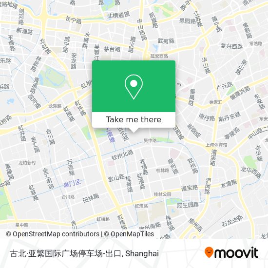 古北·亚繁国际广场停车场-出口 map