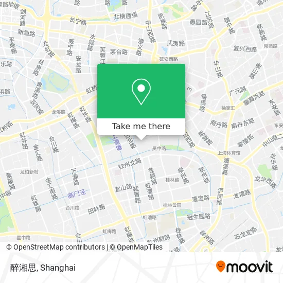 醉湘思 map