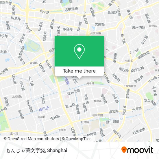 もんじゃ藏文字烧 map