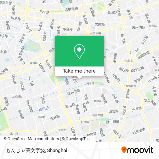 もんじゃ藏文字烧 map