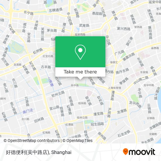 好德便利(吴中路店) map