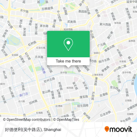 好德便利(吴中路店) map