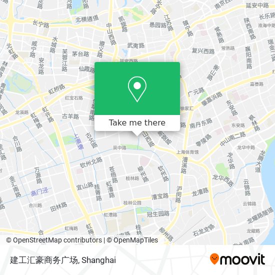 建工汇豪商务广场 map
