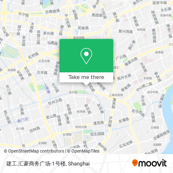 建工.汇豪商务广场-1号楼 map