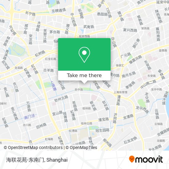 海联花苑-东南门 map