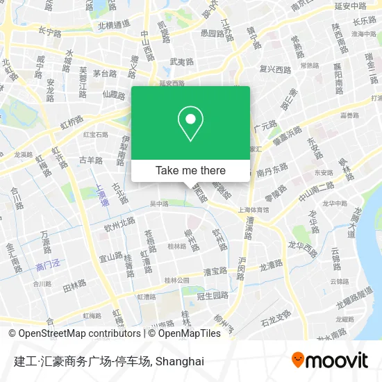 建工·汇豪商务广场-停车场 map