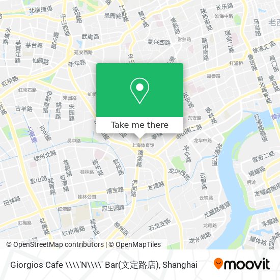 Giorgios Cafe \\\\'N\\\\' Bar(文定路店) map