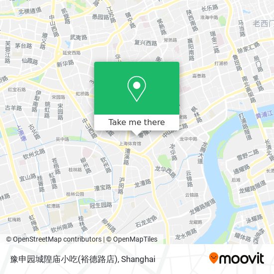 豫申园城隍庙小吃(裕德路店) map
