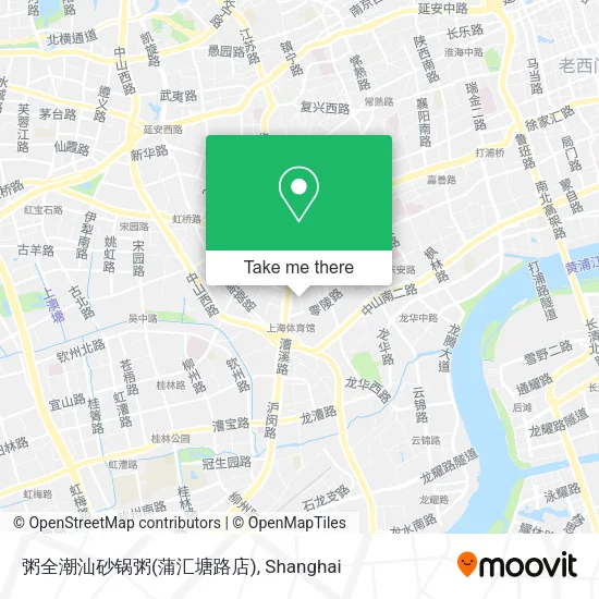 粥全潮汕砂锅粥(蒲汇塘路店) map