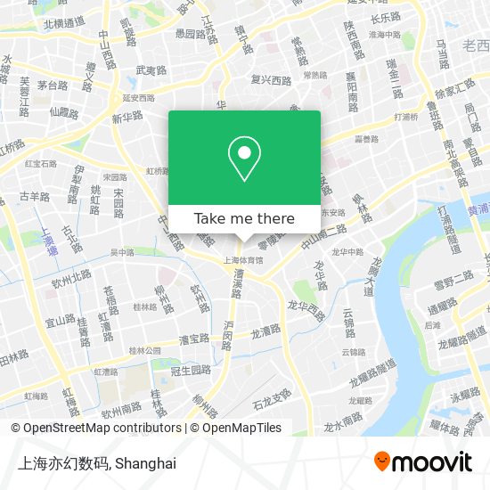 上海亦幻数码 map