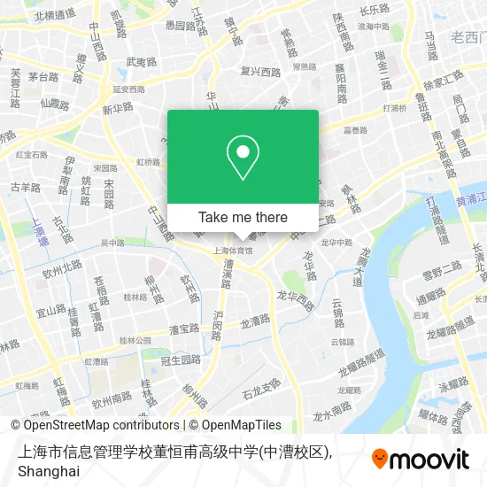 上海市信息管理学校董恒甫高级中学(中漕校区) map