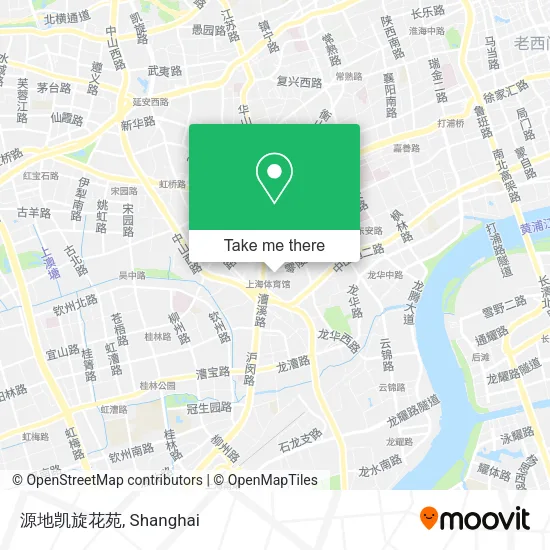 源地凯旋花苑 map