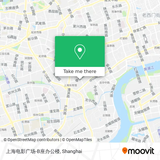 上海电影广场-B座办公楼 map