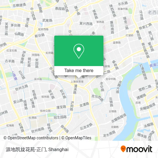 源地凯旋花苑-正门 map
