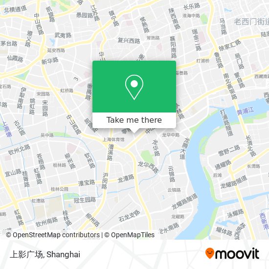 上影广场 map